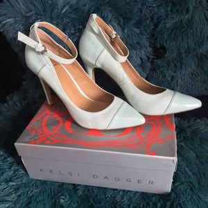 Kelsi Dagger Powder Blue Heels